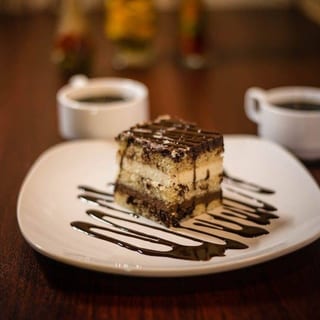 Truffle Tuxedo Cheesecake